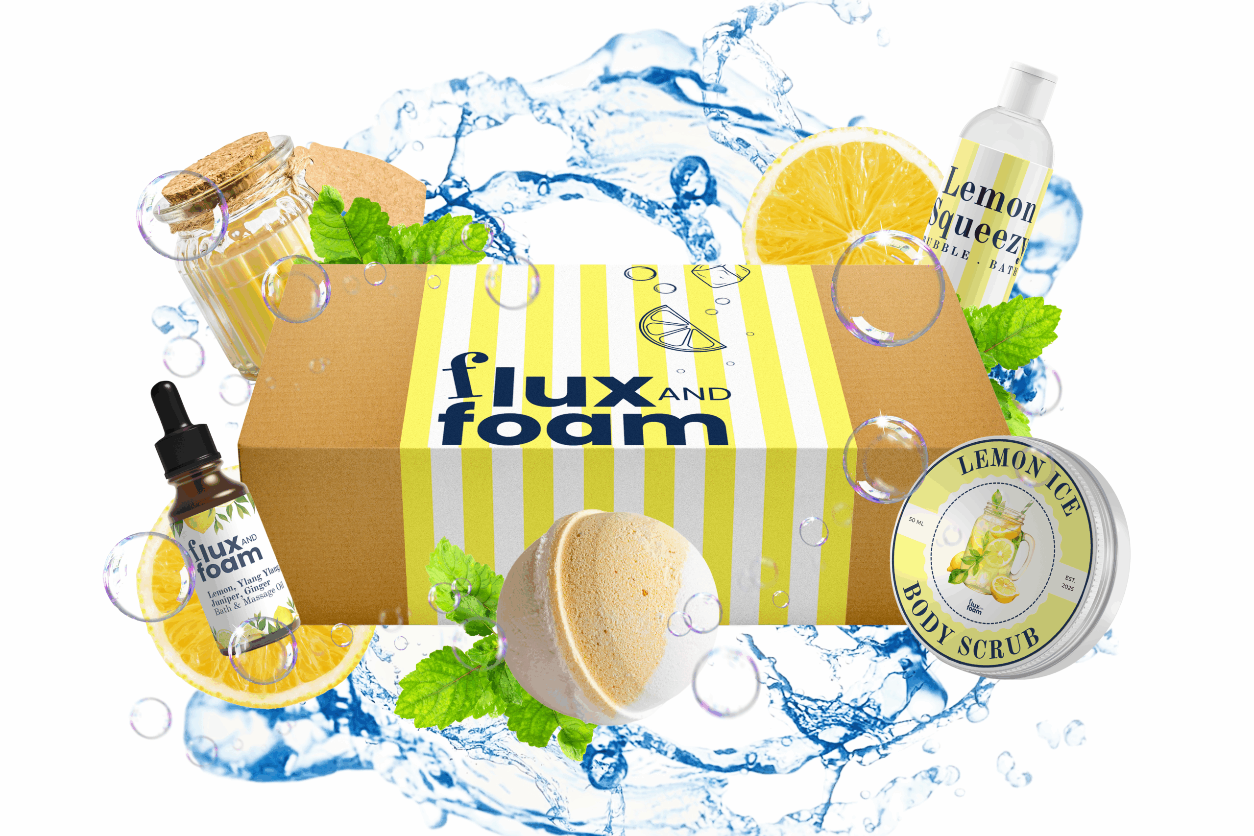 August Bath Box Flux and Foam